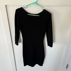 Krimson & Klover Women's Small Knitted Bodycon Sweater Dress